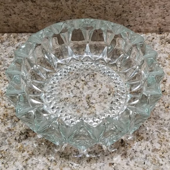 KIG Malaysia Clear Glass Candy Dish 6" - Picture 3 of 6